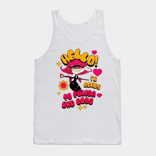 Hazbin Hotel Niffty Ready To Punish Some Bad Boys - Funny And Cute Niffty Demon Tank Top